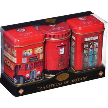   New English Teas "Brit Tradíciók" Szálas Fekete Tea Válogatás 70g