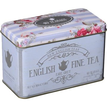   New English Teas "Vintage Flowers" Earl Grey Tea (40 filter) 80g