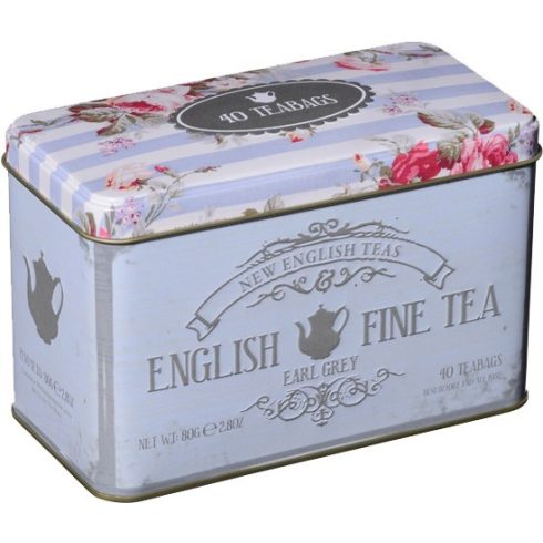 New English Teas "Vintage Flowers" Earl Grey Tea (40 filter) 80g