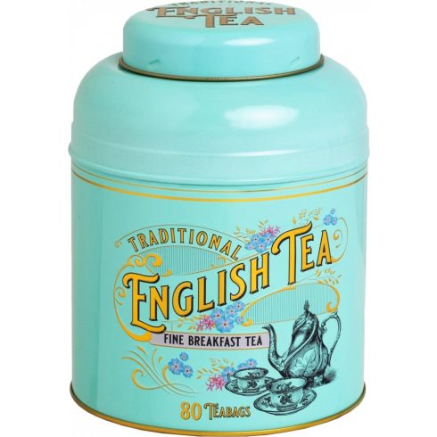 New English Teas Cylinder - Zöld - English Breakfast Tea (80 filter) 160g