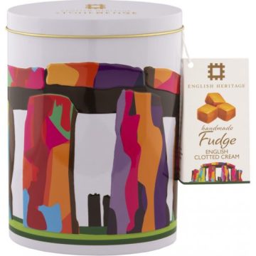    Gardiners "Stonehenge" Clotted Cream Fudge Fémdobozban 250g 